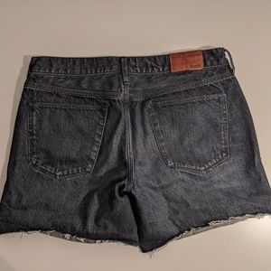 Madewell Dark Wash Jean Shorts